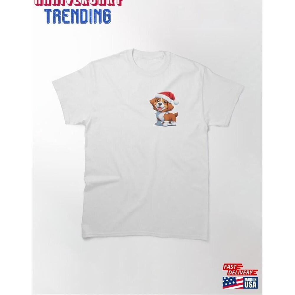 Christmas Dog Classic Tshirt